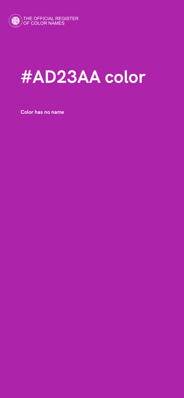 #AD23AA color image