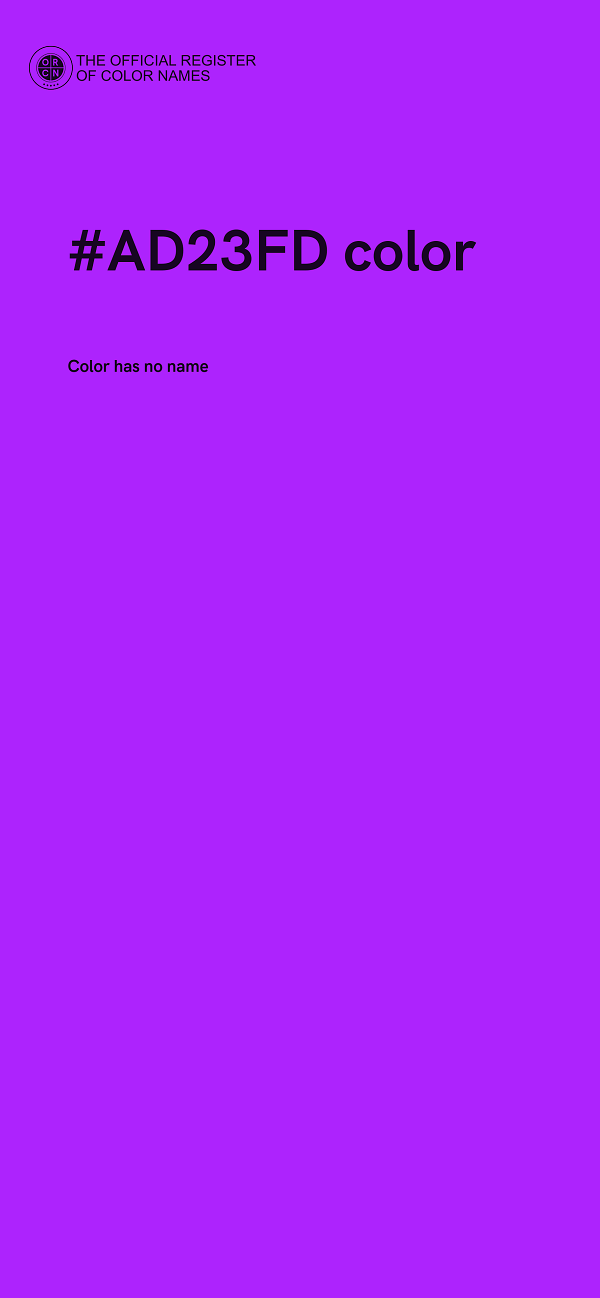 #AD23FD color image
