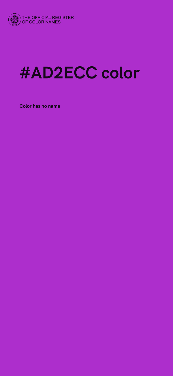 #AD2ECC color image