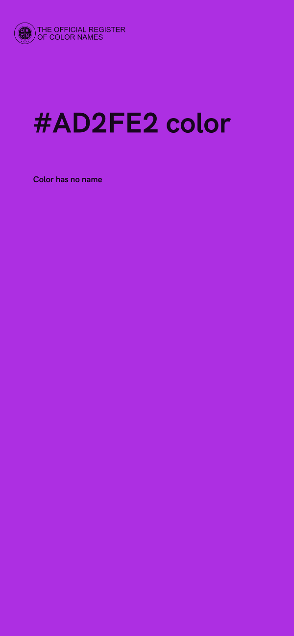 #AD2FE2 color image