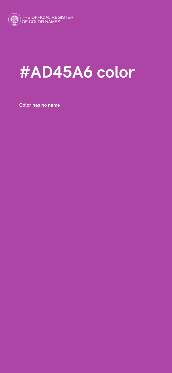 #AD45A6 color image