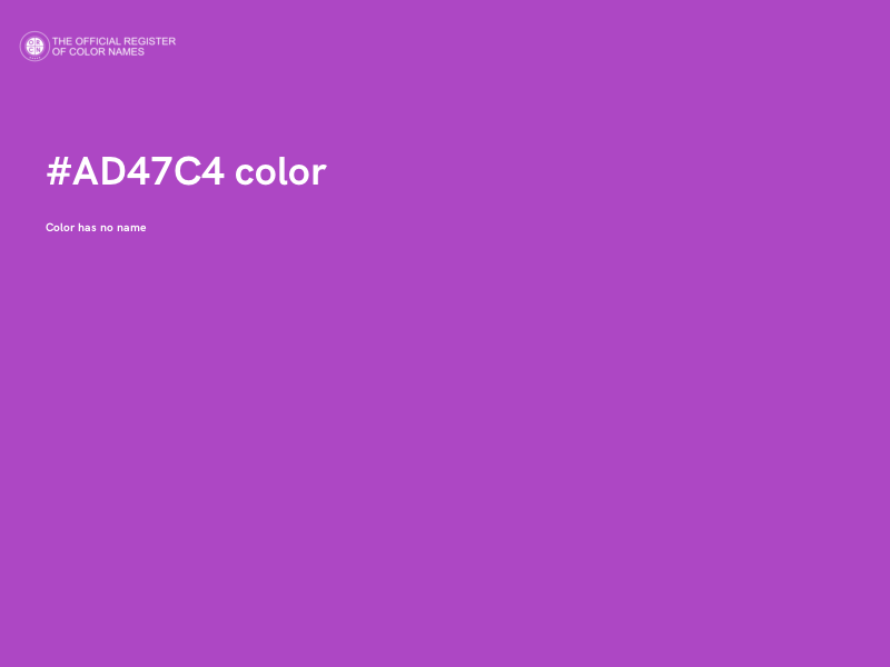 #AD47C4 color image