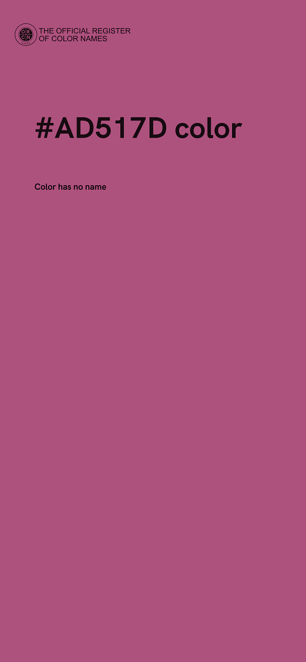 #AD517D color image