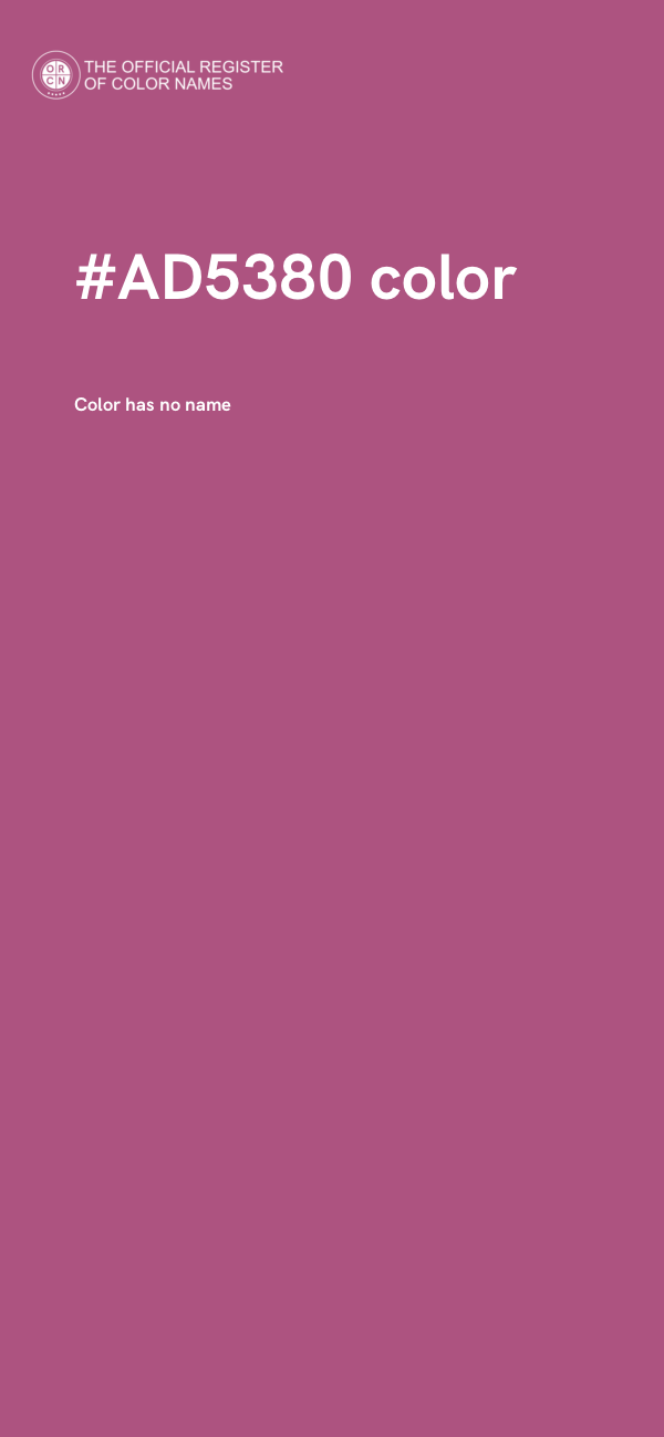 #AD5380 color image