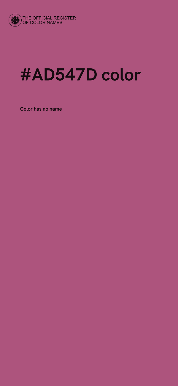 #AD547D color image
