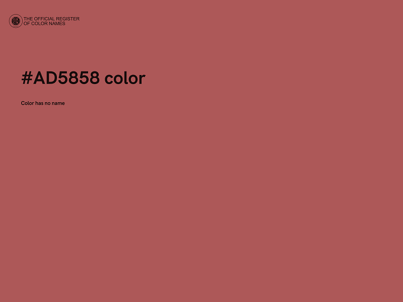 #AD5858 color image