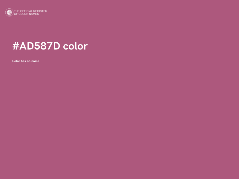 #AD587D color image
