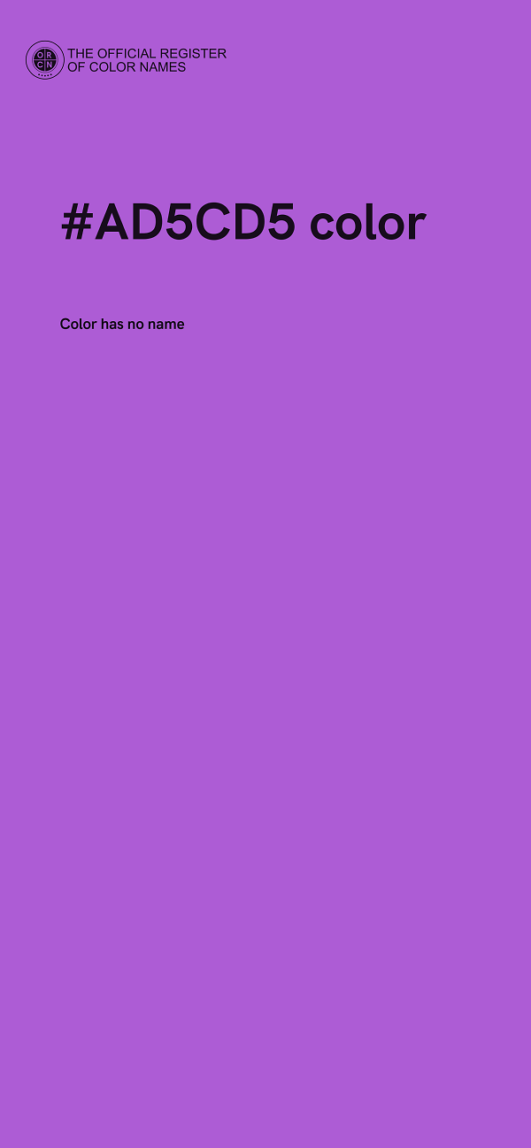 #AD5CD5 color image