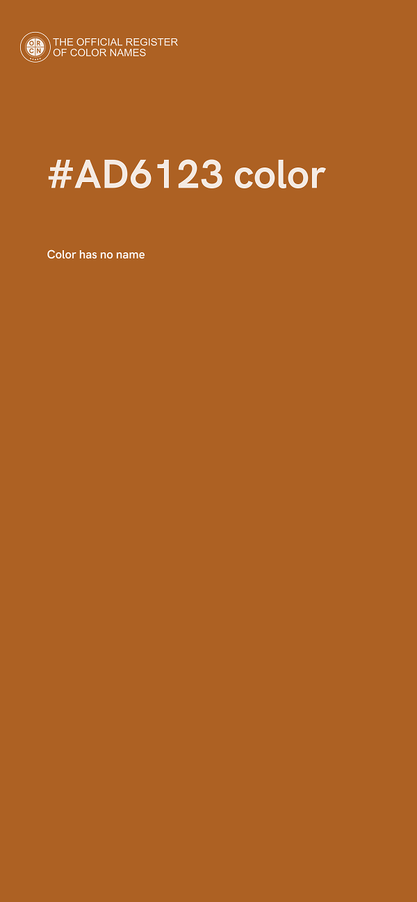 #AD6123 color image