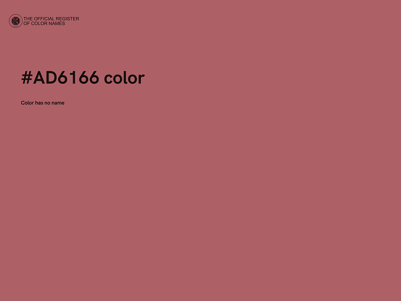 #AD6166 color image