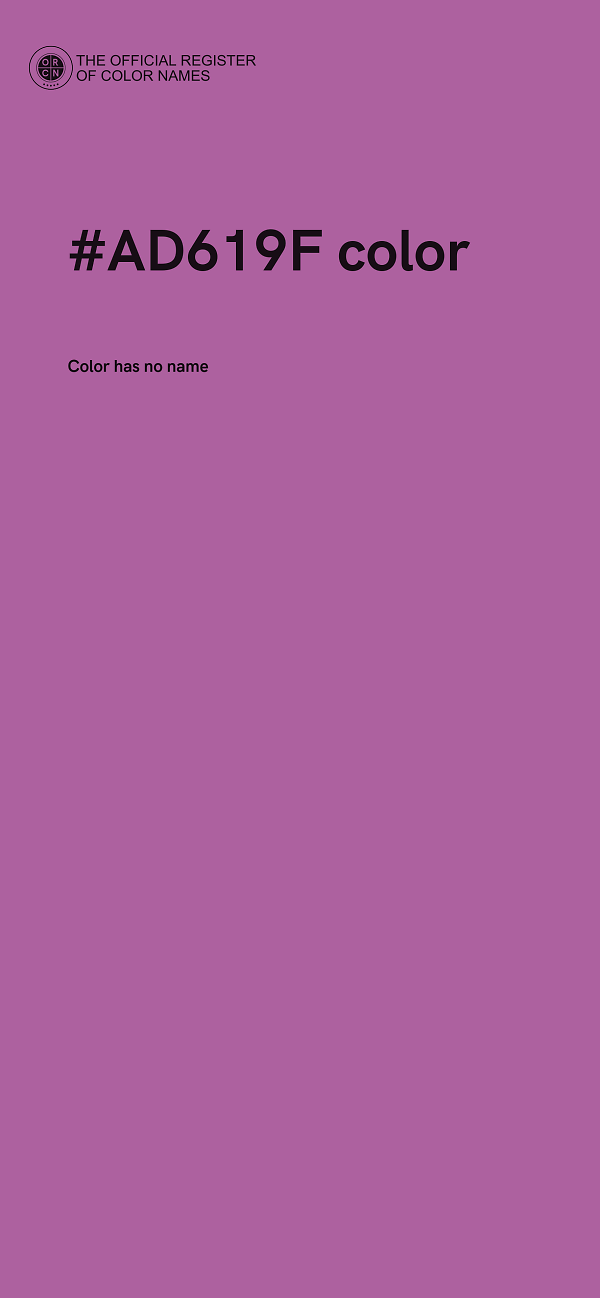 #AD619F color image