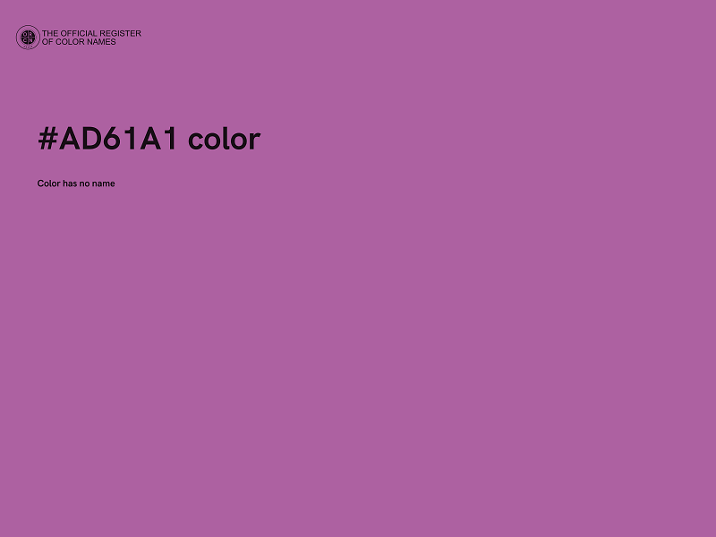 #AD61A1 color image