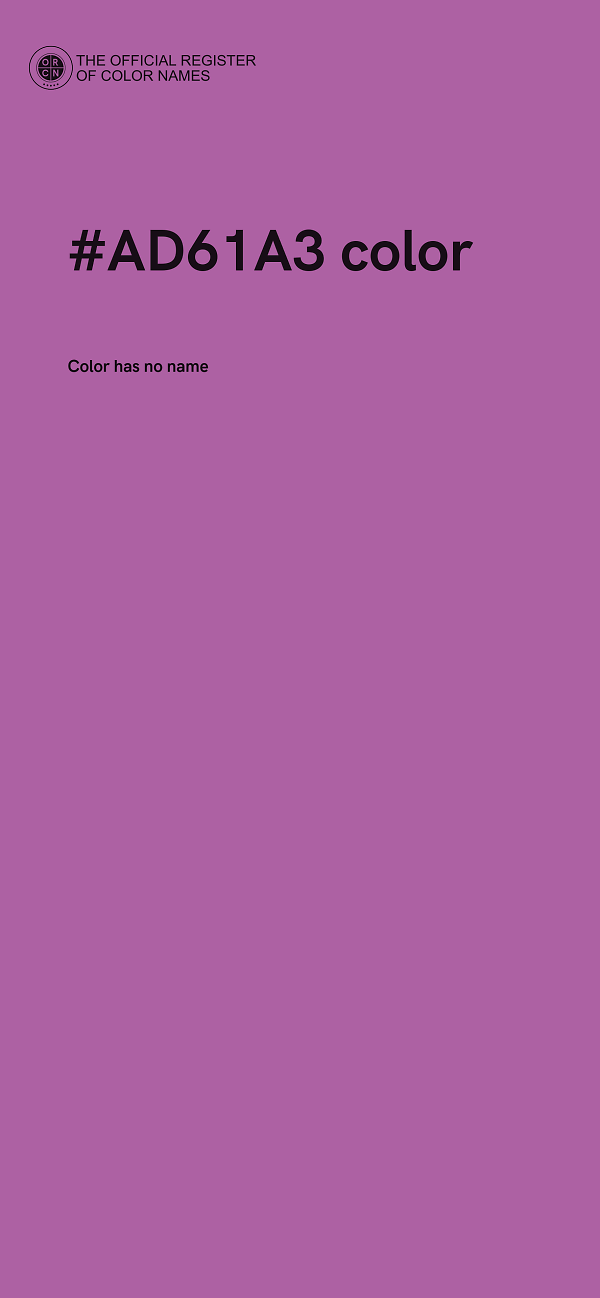 #AD61A3 color image