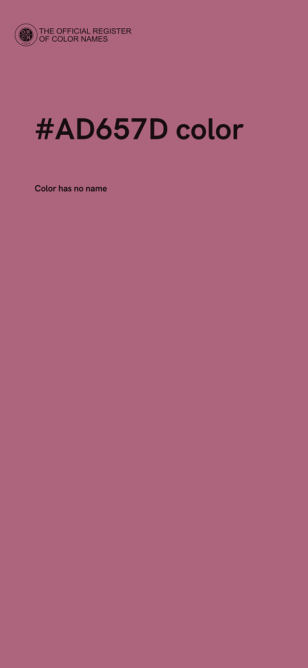 #AD657D color image