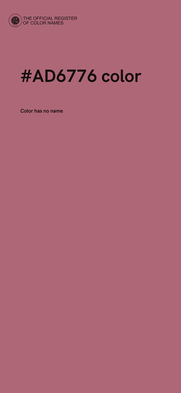 #AD6776 color image