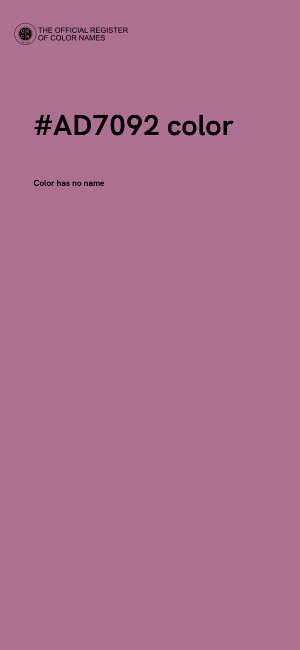 #AD7092 color image