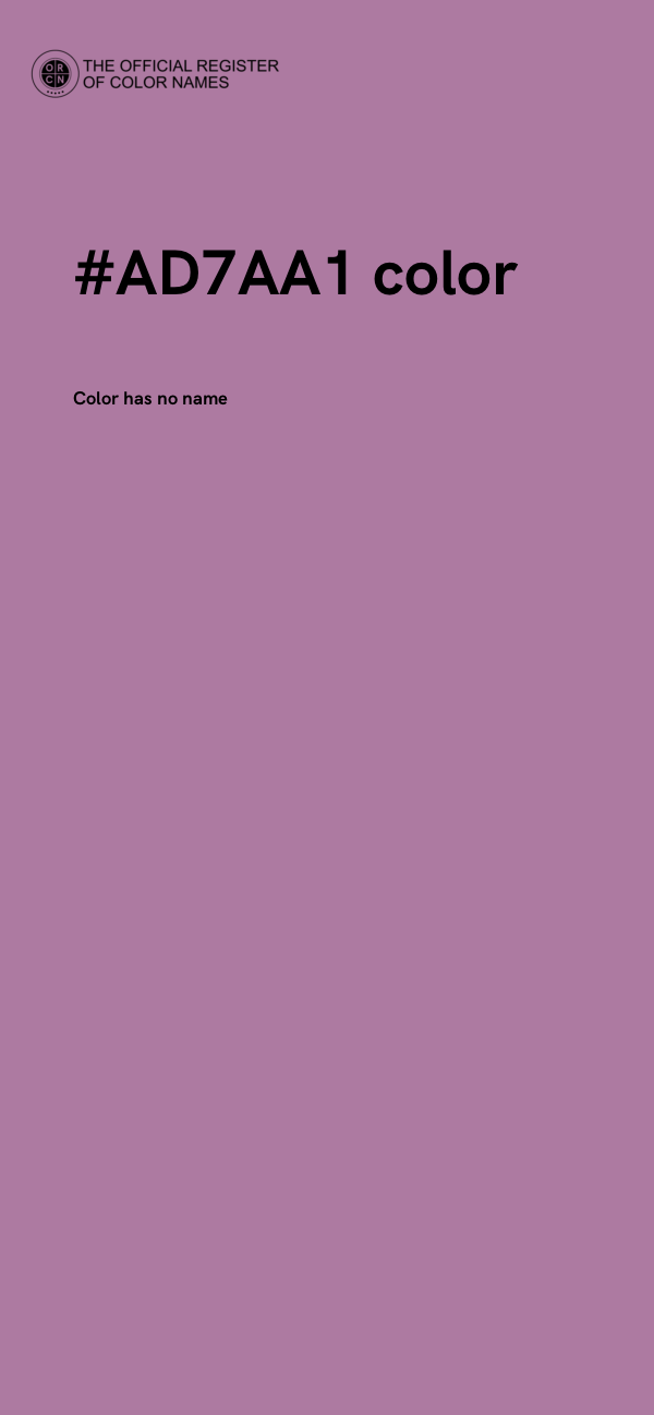 #AD7AA1 color image
