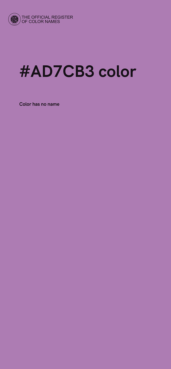 #AD7CB3 color image
