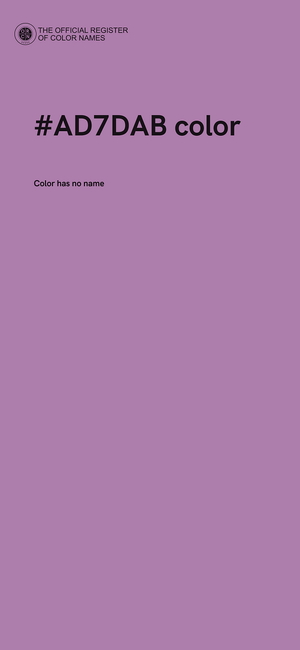#AD7DAB color image