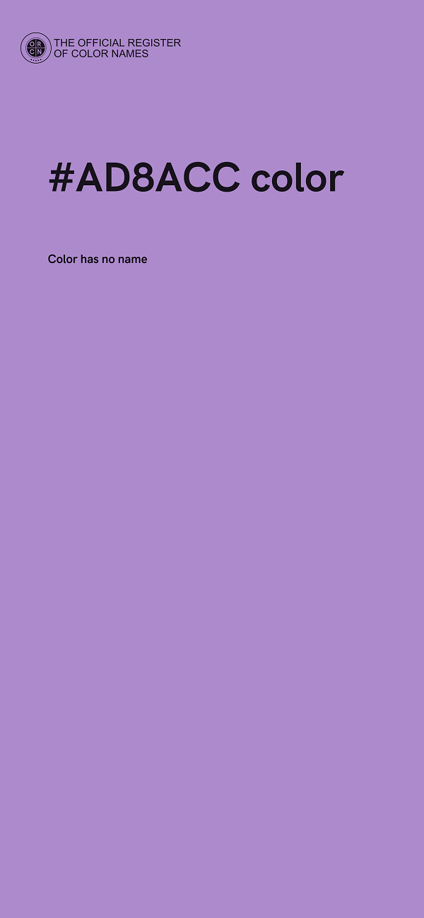 #AD8ACC color image