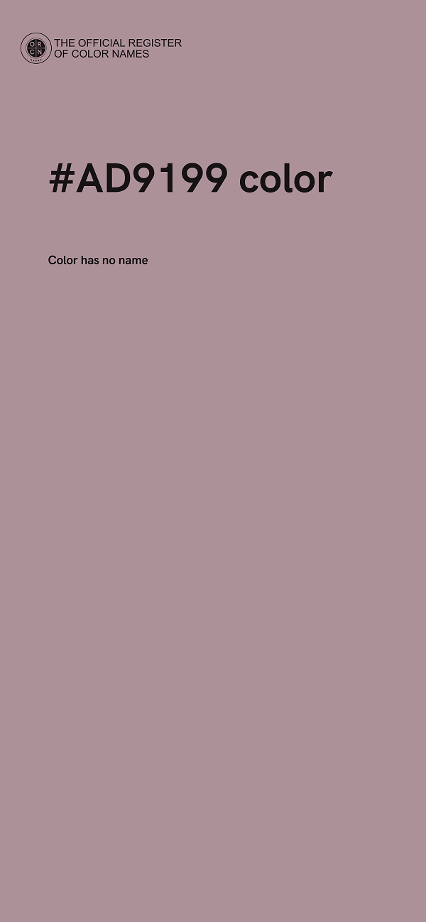#AD9199 color image