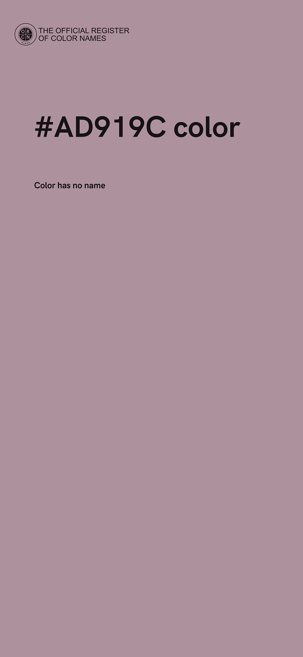 #AD919C color image