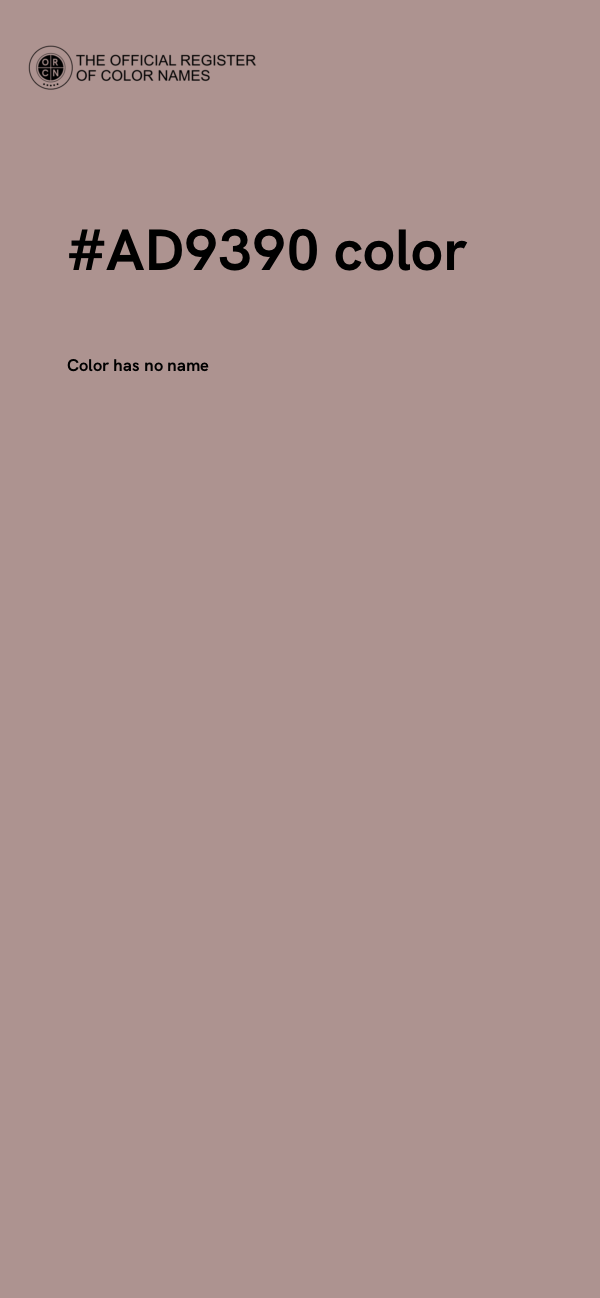 #AD9390 color image