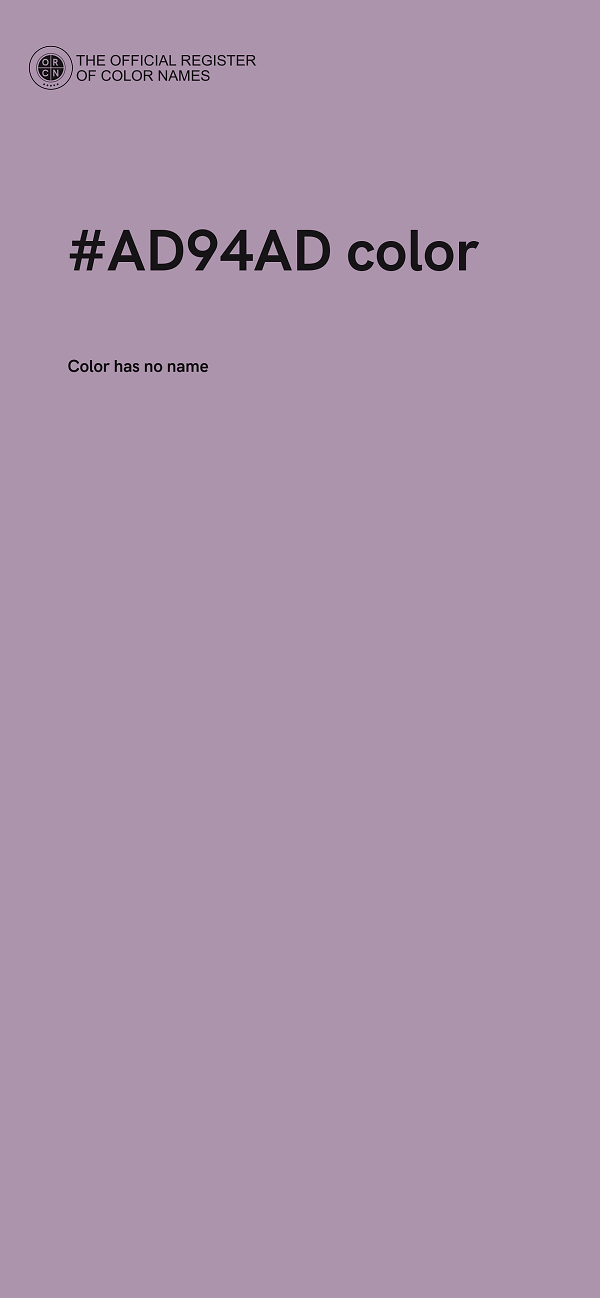 #AD94AD color image
