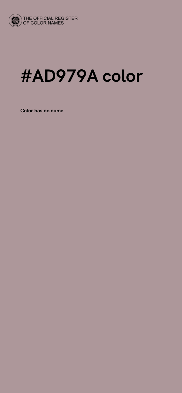 #AD979A color image