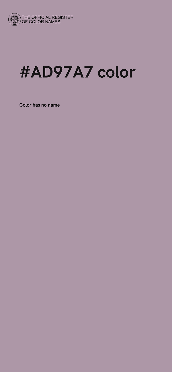 #AD97A7 color image