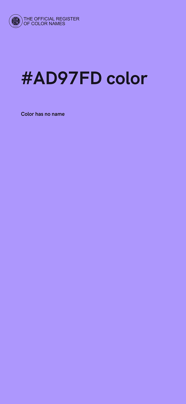 #AD97FD color image