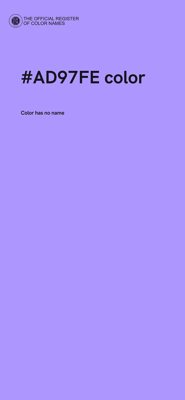 #AD97FE color image