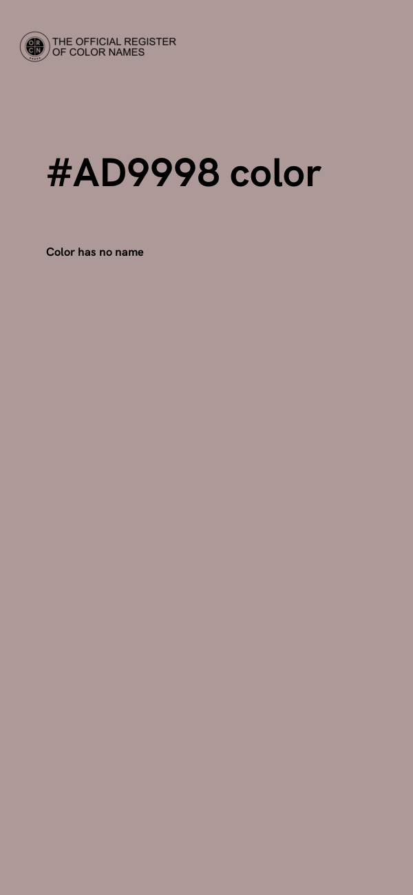 #AD9998 color image