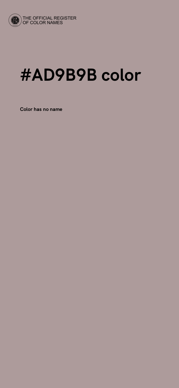 #AD9B9B color image