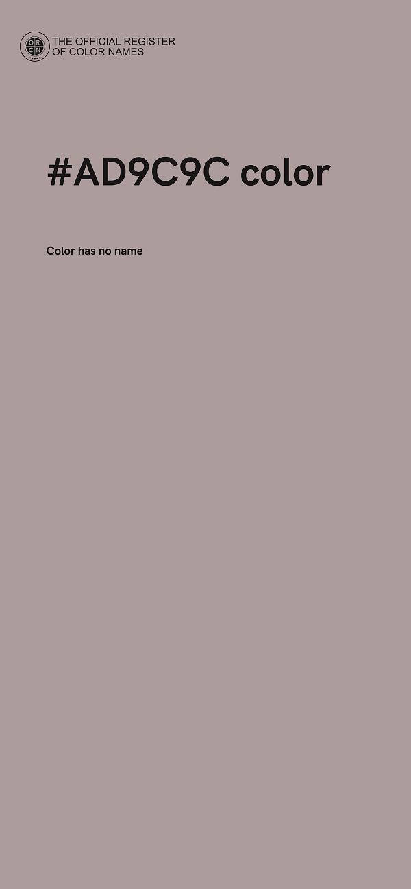 #AD9C9C color image
