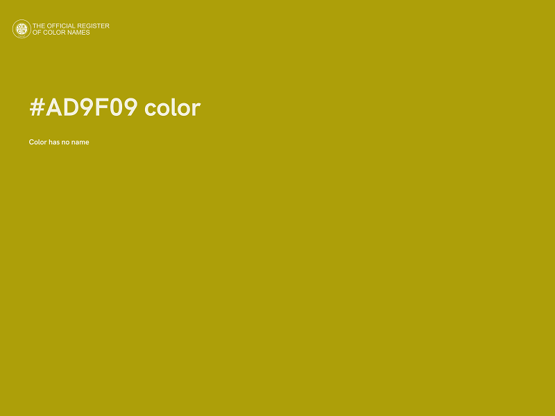 #AD9F09 color image