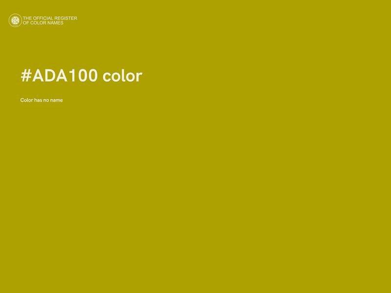 #ADA100 color image