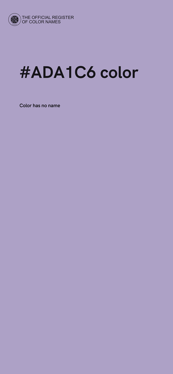#ADA1C6 color image