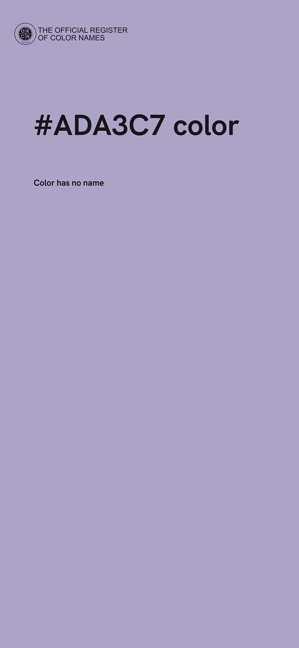 #ADA3C7 color image