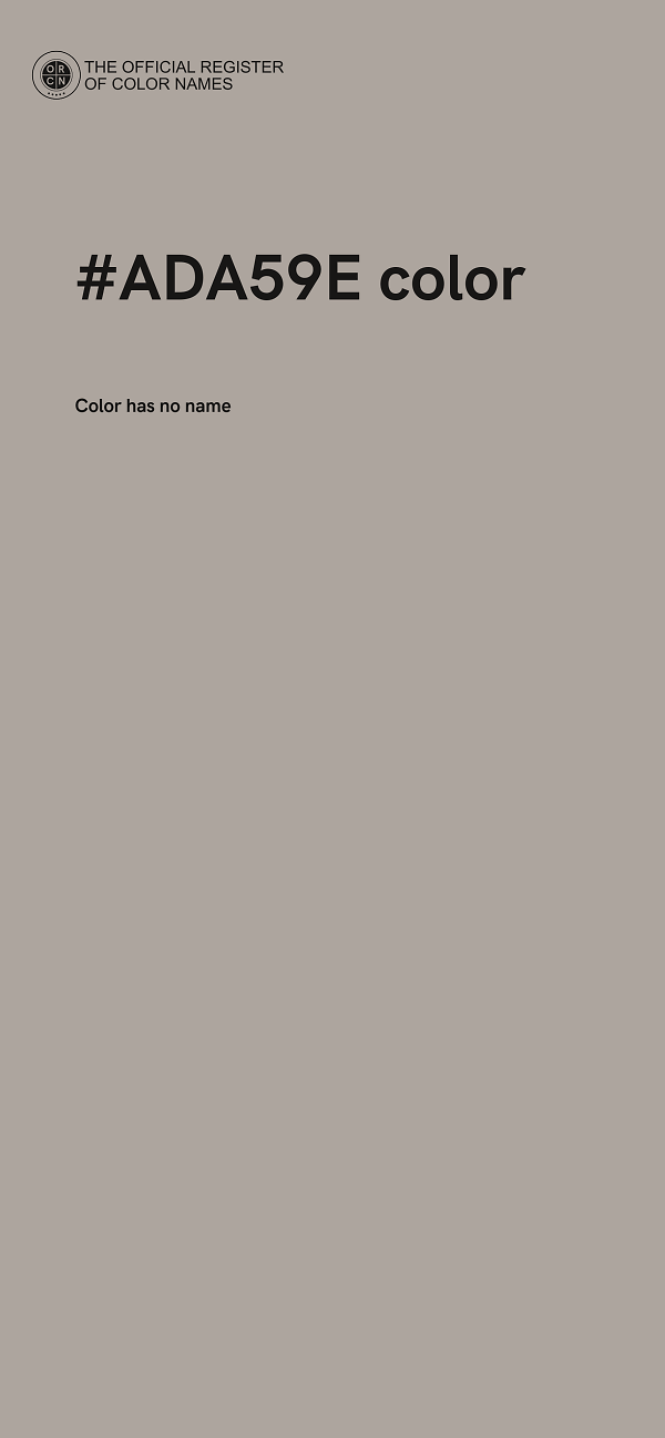 #ADA59E color image