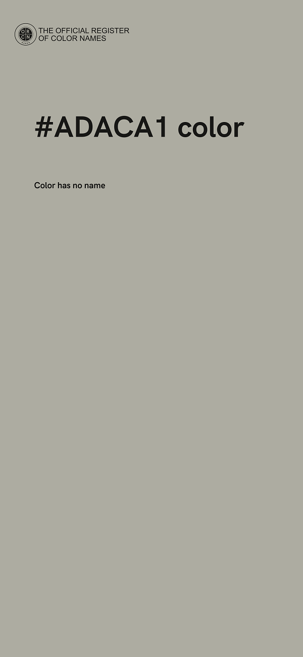 #ADACA1 color image