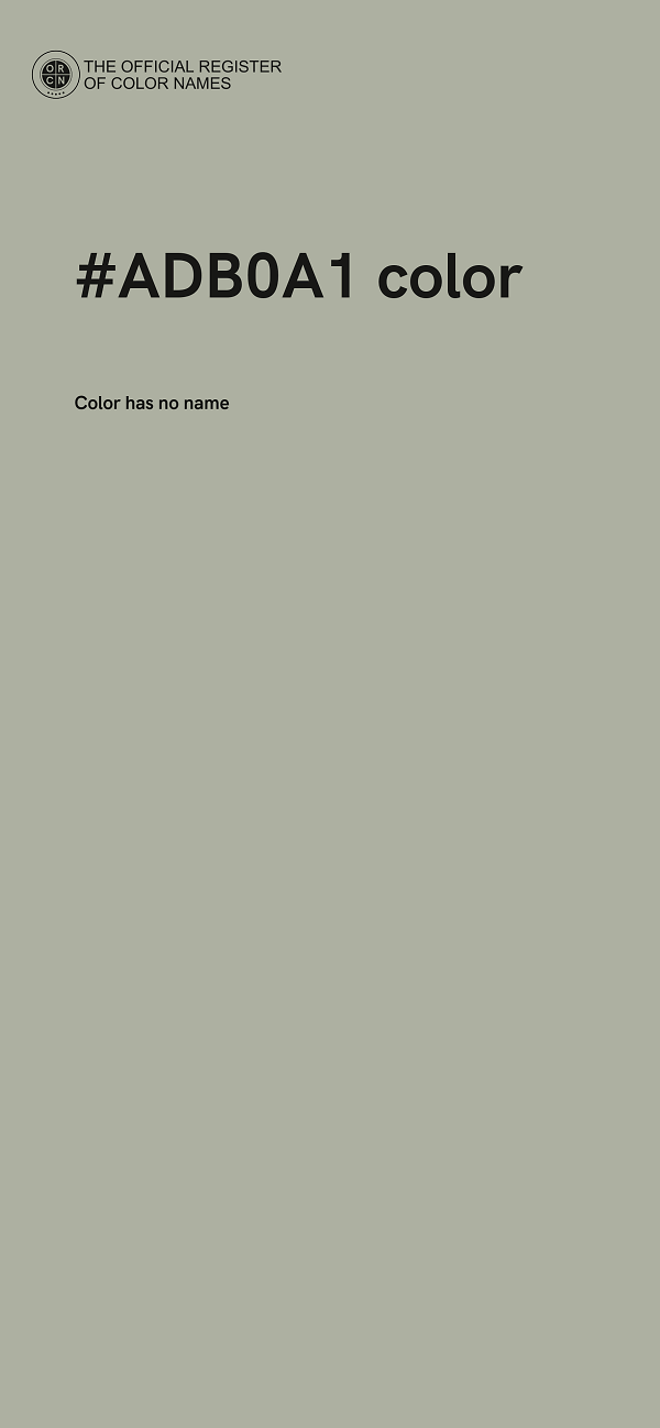 #ADB0A1 color image