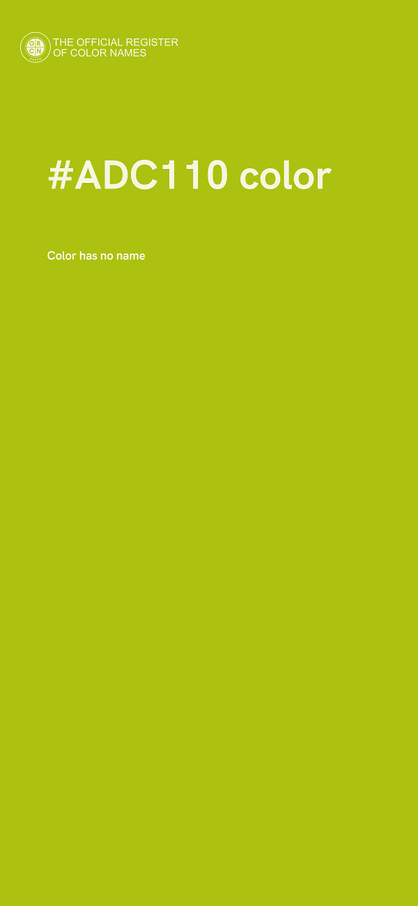 #ADC110 color image