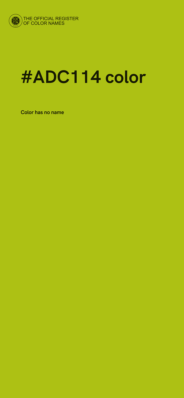 #ADC114 color image