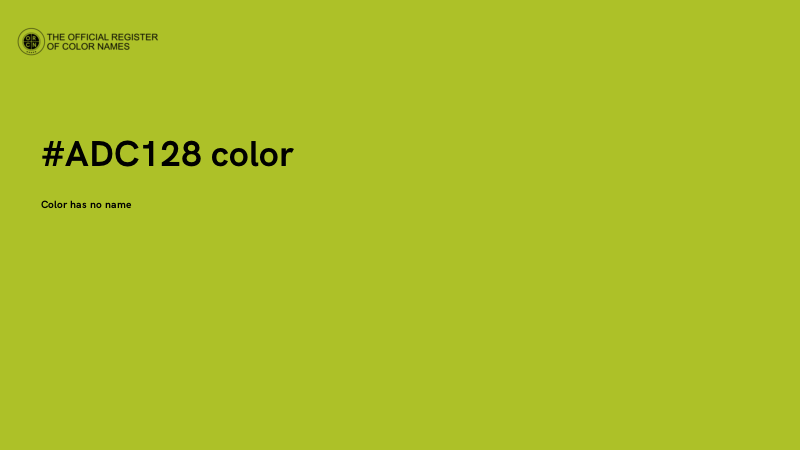 #ADC128 color image