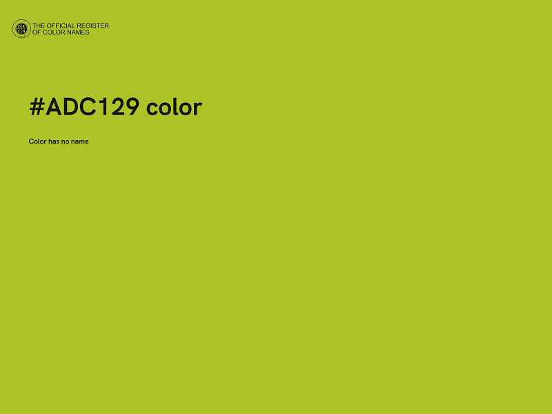 #ADC129 color image