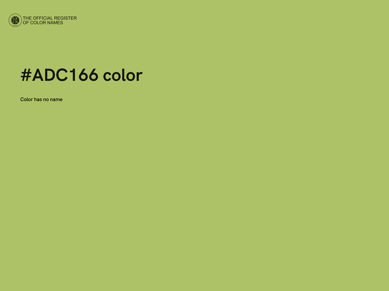 #ADC166 color image