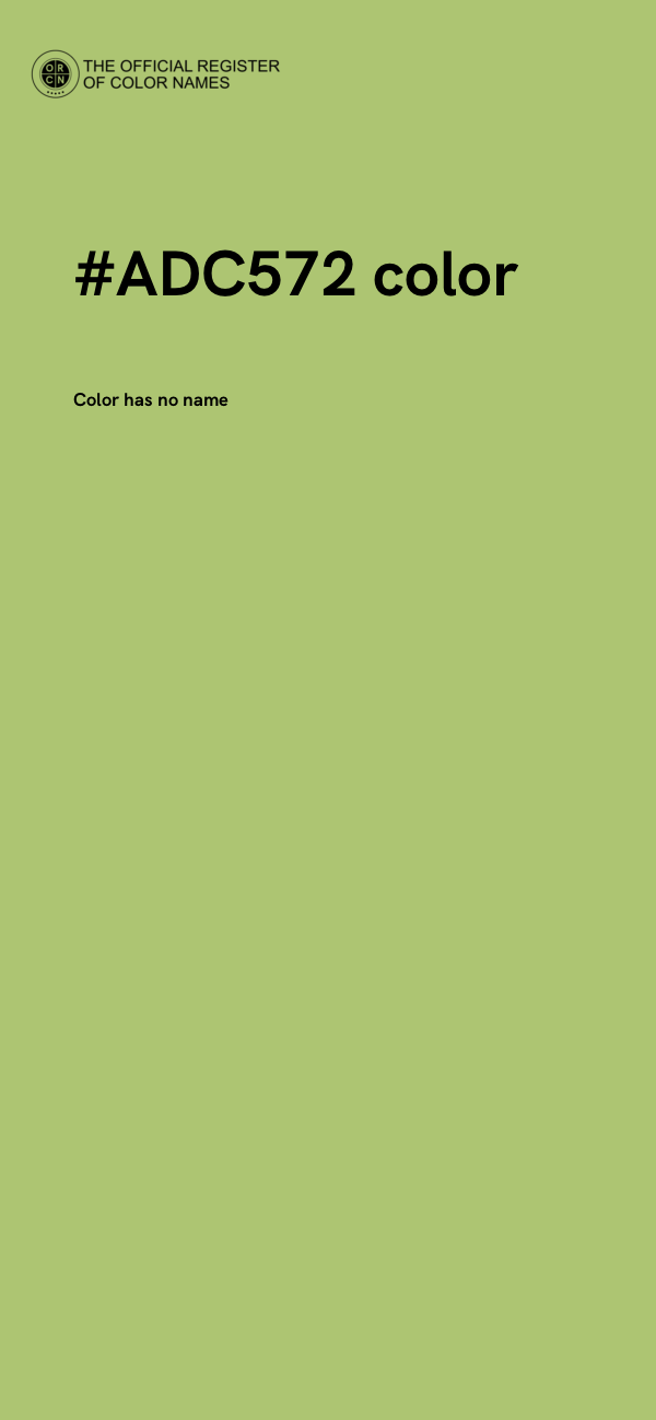 #ADC572 color image