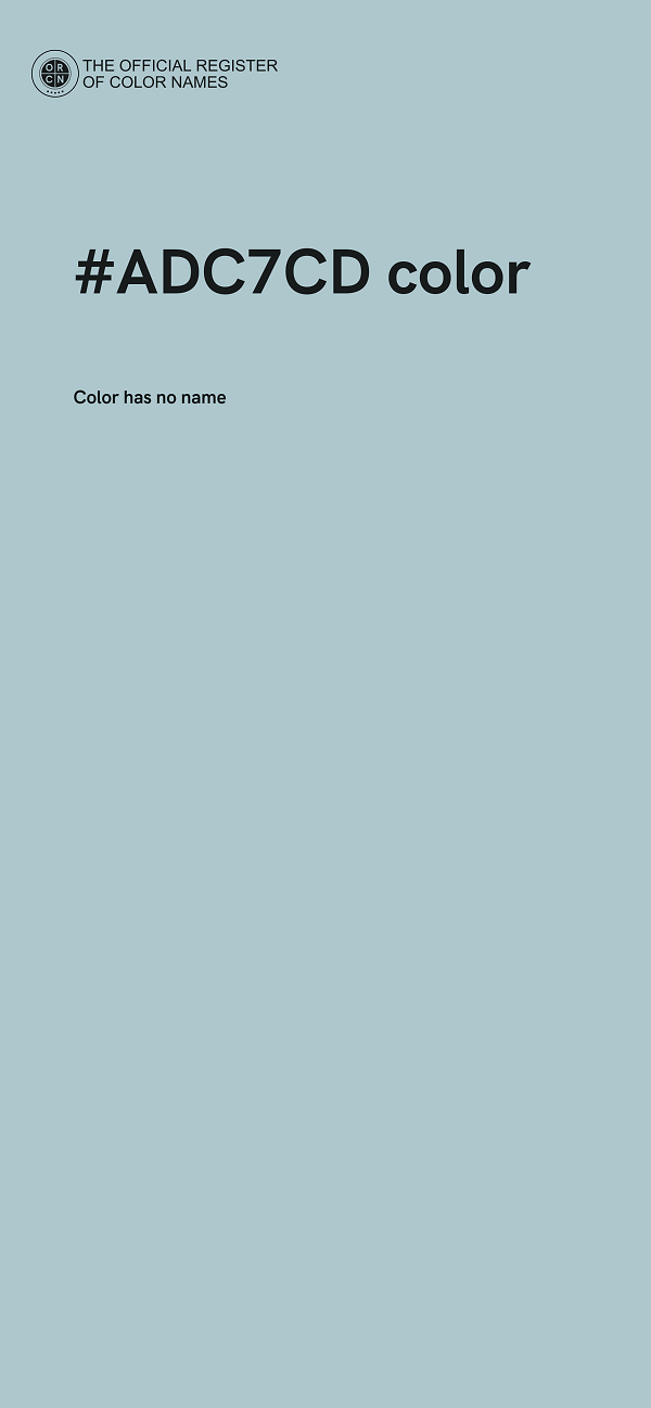 #ADC7CD color image