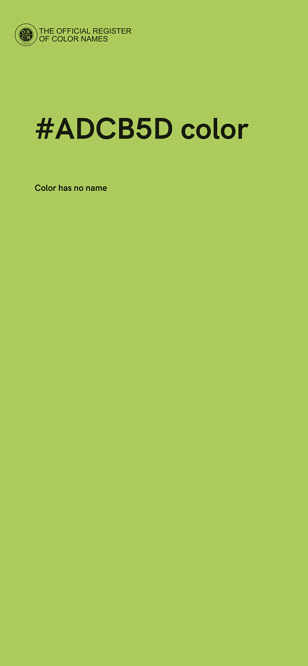 #ADCB5D color image